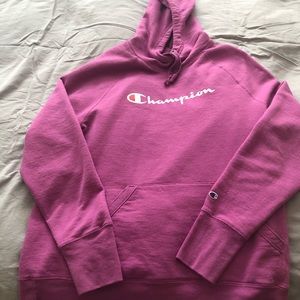 Champion Hooded sweatshirt bright pink